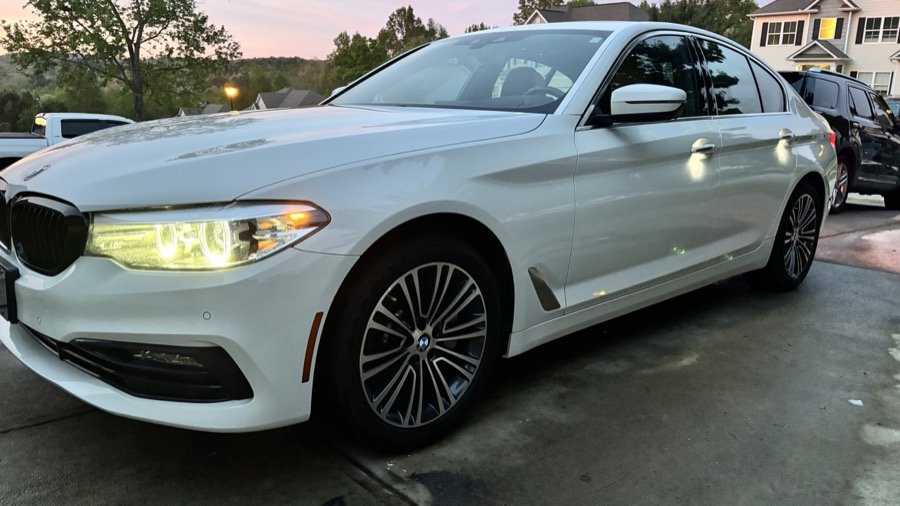 Freshly detailed sedan by Gainesville Pro Detailing