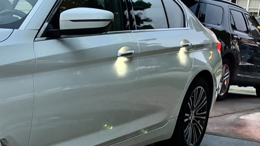 Glossy paint finish after premium detail in Gainesville GA